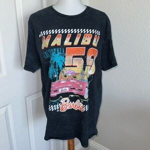 Malibu Barbie acid wash tee